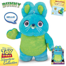 Toy Story Thinkway Toys 64442 Bunny Deluxe Talking Carnival Plush Signature Collection, Multi