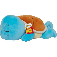 Pokémon PKW0220-45 cm Sleeping Plush - Schiggy Official Plush