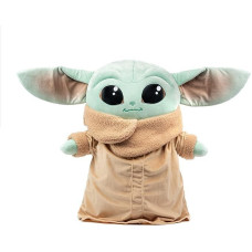 Simba 6315875795 Disney Mandalorian, The Child Jumbo, 66 cm, Baby Yoda, XXL Plush Toy