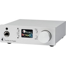 Pro-Ject Pre Box S2 Digital, Audiophile Stereo Preamp (Silver)