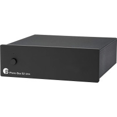 Pro-Ject Phono Box S2 Ultra, Discrete MM/MC Phono Preamp (Black)