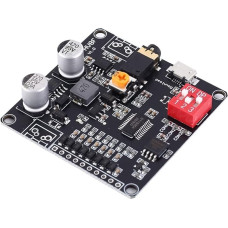 Sound Module, DY-HV8F 12V/24V Voice Playback Module, One to One Trigger Control Serial Interface Playback, 8M Flash Mono, 20W, 8Ohm, MP3, WAV, UART Controller