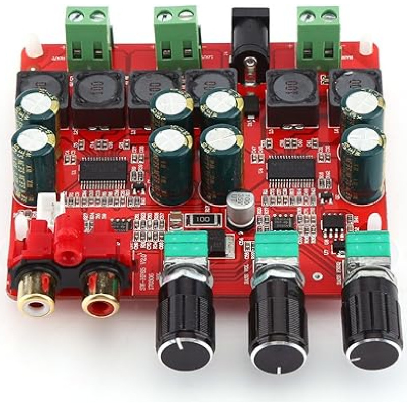 TPA3118 2.1 Channel Audio Amplifier Board DC 12V-26V 30W+30W+60W Digital Subwoofer Power Amplifier Board