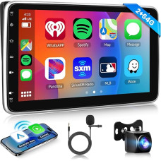 2G + 64G Wireless Carplay Android 13 Car Radio 2 DIN Android Car