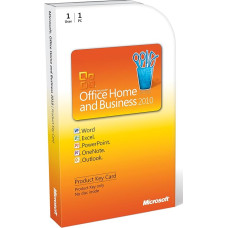 Microsoft Office Home and Business 2010 - 1PC/1User - englisch (Product Key Card)