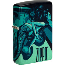 Zippo Lighter 48605 Mermaid Zippo Design