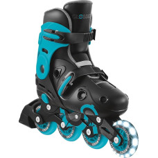 GLOBBER GO Skates - Inlineskates Kinder, verstellbar Gr. 34-37, ABEC 9, Leuchtrolle, Geschwindigkeitsanpassung