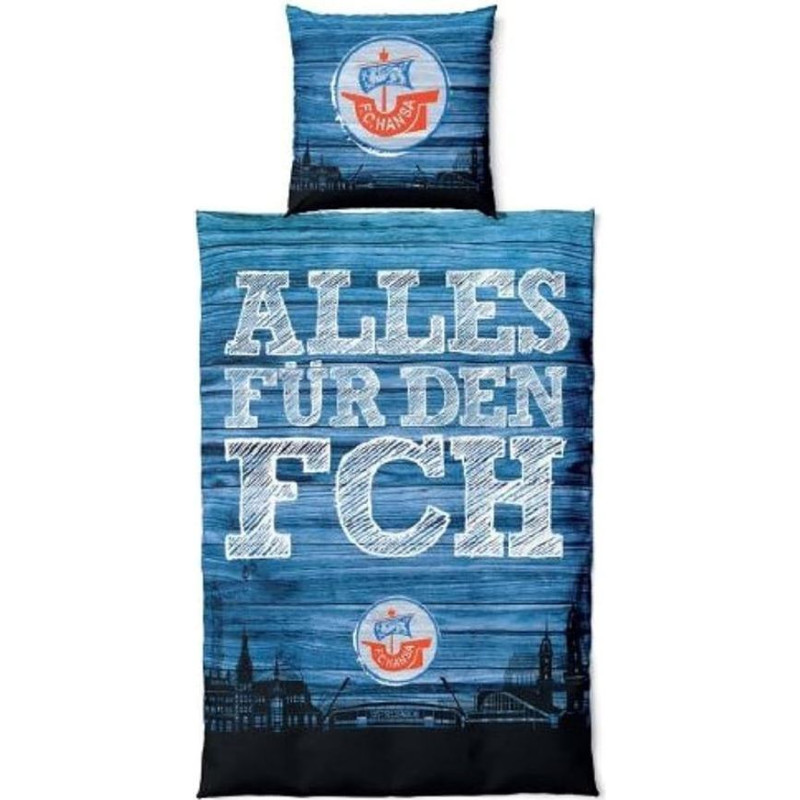 F.C. Hansa Rostock Viskas, kas skirta FCH Patalynė 135 x 200 cm + 80 x 80 cm