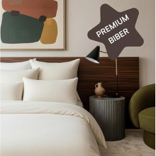 Flannelette Bed Linen 135 x 200 cm White - Winter Bed Linen 2-Piece Made of 100% Cotton with Pillowcase 80 x 80 cm, Cuddly Soft Set, Breathable, Easy Care, with Zip