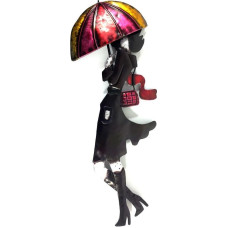 Naujas šiuolaikinio metalo sienų meno paveikslas arba skulptūra - Rainy Day Lady