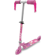 Zinc Unisex Youth Two Wheeled Folding Light Up Explorer Scooter Children