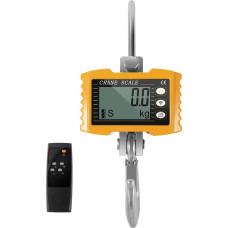 Crane Scales 1000 kg / 2000 lb Industrial Hanging Scales High Performance Rechargeable Super Clear Digital Crane Scale with Remote Control 1T High Precision Electronic Hanging Scales