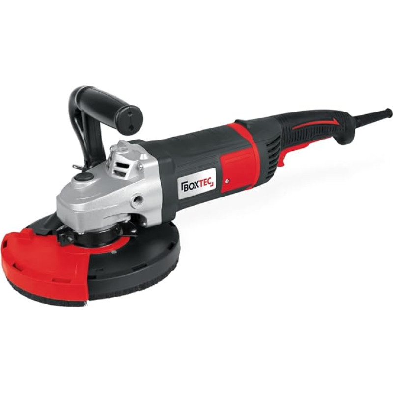 Betono šlifuoklis 180 mm Atnaujinimo frezos 2 000 W su greičio reguliatoriumi ir ištraukimo gaubtu