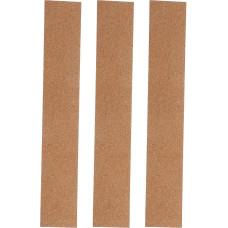 Gadpiparty 3 Stück Selbstklebende Korkstreifen 30X5cm aus Natürlichem Kork für Pinnwände Büro Wanddeko Memo Brett