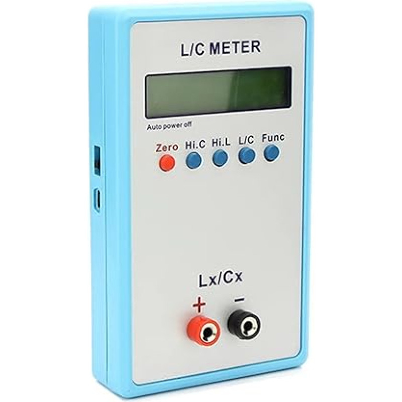 Tikslus LCR matuoklis, LC200A rankinis L/C matuoklis Induktyvumo talpos matuoklis Skaitmeninis tiltas LCR LCD ekranas Induktyvumo talpos testeris Laboratorinė LCR įranga