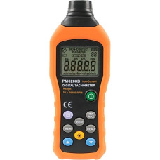 Skaitmeninis tachometras, bekontaktis greičio matavimas, spidometras, daugiafunkcinis elektroninis tachometras, greitis 50 ~ 19999 RPM