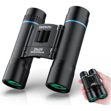 20 x 25 maži žiūronai suaugusiesiems ir vaikams - deesoo kompaktiški medžiokliniai žiūronai - itin aštrūs žiūronai paukščių stebėjimui, kruizams, sporto žaidimams