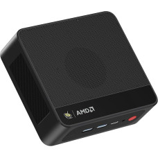Beelink AMD Mini PC, SER5 Max Ryzen 7 6800U (8C/16T, up to 4.7GHz) Mini Computer Windows 11 Pro, 24GB LPDDR5 RAM/500GB M.2 NVMe SSD, 4K Triple Display, DP1.4, HDMI, Type-C, WiFi6, BT5.2, RJ45 2.5G