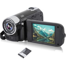 1080P Full HD vaizdo kamera 1080P Full HD vaizdo kamera 16MP 16X skaitmeninis priartinimas Sukamas 2,7