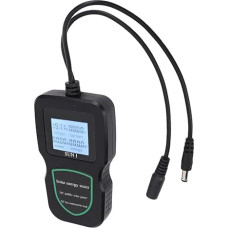 Solarmodul-Tester für MPPT Photovoltaik mit Multimeter und Watt-Messgerät, tragbares Werkzeug zur Messung der maximalen Leistung vor Ort (100 W)