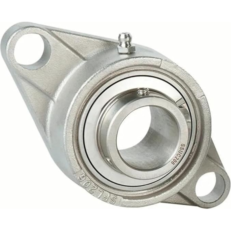 1 STÜCKE SUCFL209 304 Edelstahl Äußere Gelenklager Diamant Gürtel Basis Einsatzlager