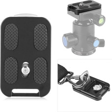 Greito atleidimo plokštelė fotoaparatui, QR-60 Greito atleidimo plokštelė su 1/4