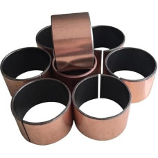 Buchsenlager, 20 Stück Verbundbuchsenhülse 10 mm bis 50 mm, selbstschmierende Gleitlager for Hydrauliksysteme(22 * 25 * 10MM)(24 * 27 * 20MM)