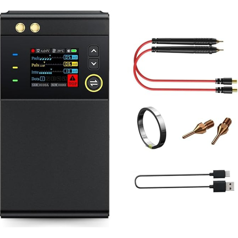 DEWIN SWM-10 rankinis taškinio suvirinimo aparatas, skirtas akumuliatoriams, nešiojami mini taškinio suvirinimo aparatai 