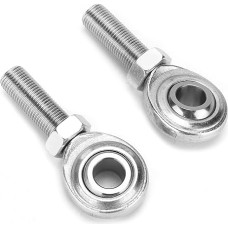 Aoresac High Precision 2pcs CMR -8 -Stabendheim Joint 1/2 in 1/2 in -20 Rh Male Thread for Car Motorcycle ATV Ship, Made of Stainless Steel Material, General with