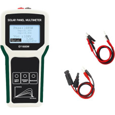Photovoltaic Panel Diagnostic Tool 5 1800W MPPT Tester with Temperature Voltages and Manual Operations