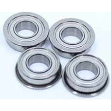 SUOFEILAIMU SF606ZZ flanšinis guolis 6 x 17 x 6 mm 10 vienetų SF606 Z ZZ Dvigubai hermetiškas nerūdijantis plienas su flanšiniu rutuliniu guoliu SF606Z F606 Z