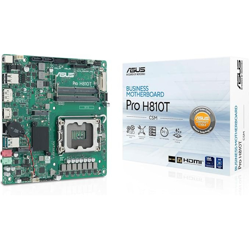 ASUS PRO H810T-CSM Verslo pagrindinė plokštė 