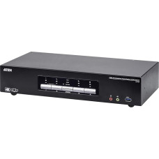 Aten CS1964 4-Port USB3.0 DisplayPort, Black