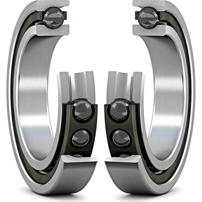 1 Paar H7009C TN HQ1 P4A 45x75x16 SI3N4 Keramik Kugellager Spindel Lager