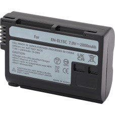 LT EL15C 2800mAh įkraunama skaitmeninio fotoaparato baterija, skirta Z5 Z6 Z6 II Z7 Z7II Z8 D7500 D7200 D7000 D850 D750 D750 D500 D810a D610 D600 fotoaparatui