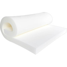 Hochdichter weißer Polsterschaumstoff, dickes Ersatzkissen für Esszimmerstühle, Sofas, Bänke, Fußmatten und Sessel, perfekt für Heimdekoration und Komfort.