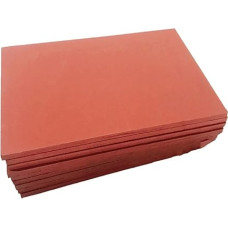 Rote Silikon-Schaum-Schaum. Hitzebeständige Silikonschaumplatte 500 x 500 x (1-6) mm(500x500x5mm)