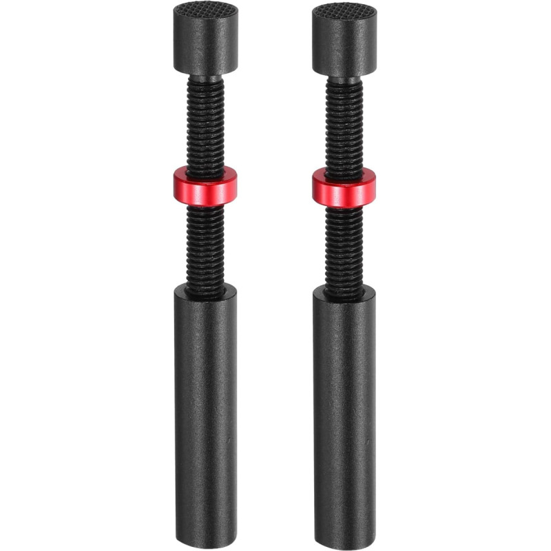 sourcing žemėlapis Grafinė kortelė GPU laikiklis GPU stovas Magnetinė bazė 74-120mm reguliuojamas aukštis Stalinė grafinė kortelė Aliuminio lydinys Juoda Raudona 2 pakuotė