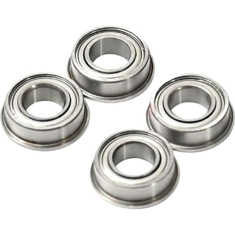 Lager, SMF117ZZ Lager 7x11x3 mm 10/20/50 Stück ABEC-1 doppelt geschirmter Edelstahl SMF117 ZZ Kugellager SMF117Z 117 (50 Stück),Verbesserte Haltbarkeit(50PCS)