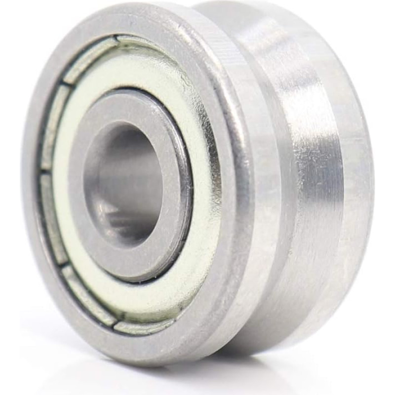 Ritininis guolis, 1 vnt. LV62010 ZZ guolio ratukas 6 x 20 x 10 mm LV serijos V formos griovelių skriemulių bėgių riedėjimas LV62010ZZ