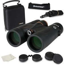 Celestron 71390 Regal ED 8x42 Fernglas für Natur- und Vogelbeobachtungen, phasen- und dielektrisch beschichtete BaK-4-Prismen, vollvergütete Linsen, Nahfokus von 2,5 m