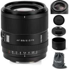 VILTROX 85 mm F2.0 EVO FE pilno kadro objektyvas 