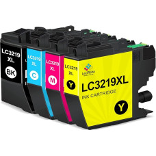 LeciRoba LC3219XL Printer Cartridges for Brother Printer Cartridges LC3219 XL LC3219 LC3217 Multipack for Brother MFC-J5330DW MFC-J6530DW MFC-J6930DW MFC-J5335DW MFC-J5730DW MFC-J6935DW MFC-J5930DW (4 PACK)