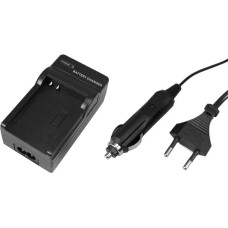 Akumuliatoriaus įkroviklis su automobiliniu adapteriu, skirtas 