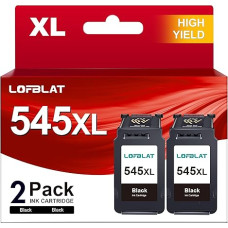 LOFBLAT PG 545XL juodos spalvos daugkartinė pakuotė, suderinama su 