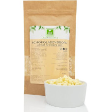 Šokoladiniai lašeliai baltojo šokolado 250 g iš 