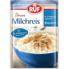 RUF Rice Pudding Classic Art, 2-3 Servings, Ready in Just 10 Minutes as Dessert, Snack Meal or Sweet Main Course