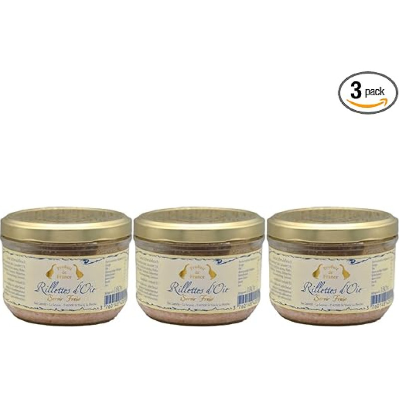 Laredy Goose Lillettes Classic French Spread France Includes FeinWert E-Book (3 x 180 g)