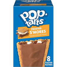 Pop Tarts Frosted S'mores skrudinti pyragėliai, 13,5 oz, 8 vnt.