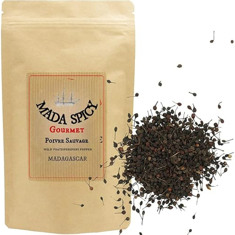 Laukiniai Madagaskaro džiunglių pipirai juodieji 